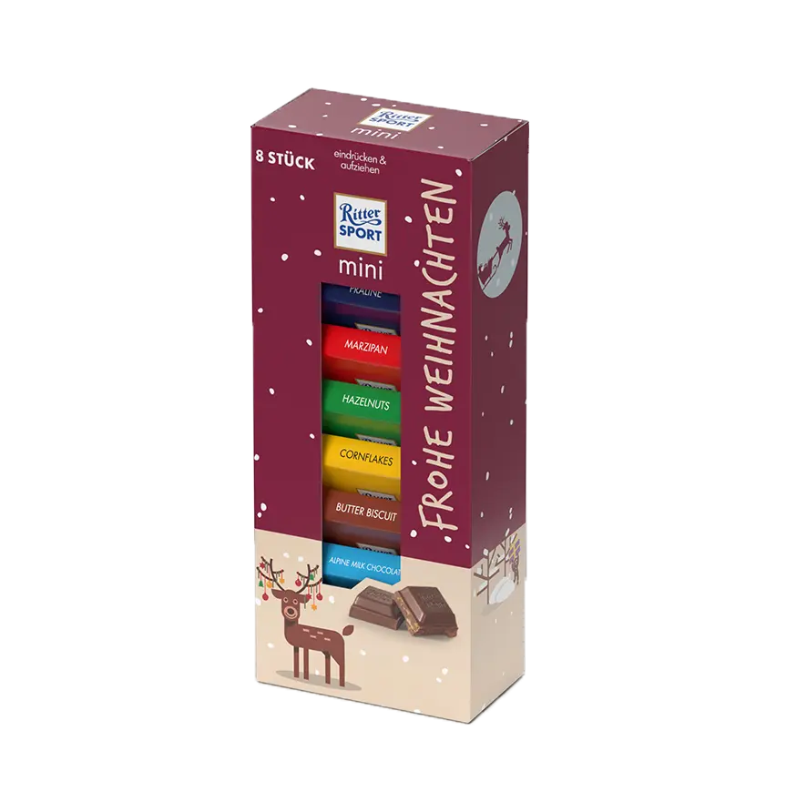 Ritter Sport mini chocolate box with