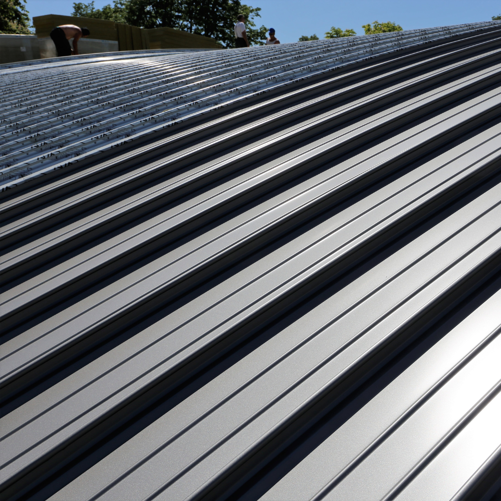Metal roof in Utah installed by a Layton, Utah roofing company