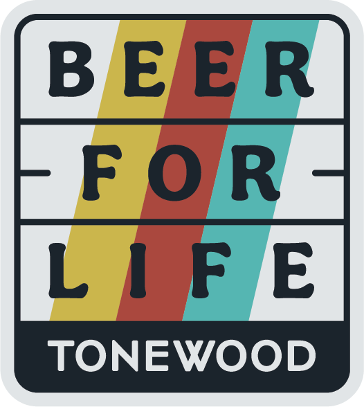 Logo for Tonewood brewery: