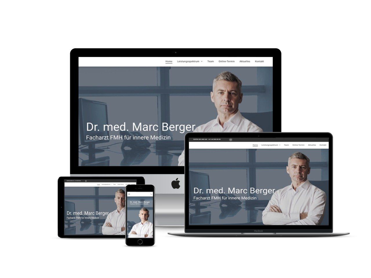Responsive Design für Arztpraxis