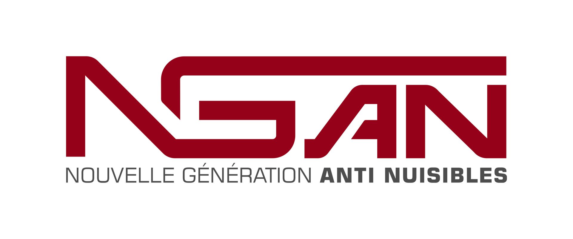 Un logo rouge et blanc pour nean sur fond blanc