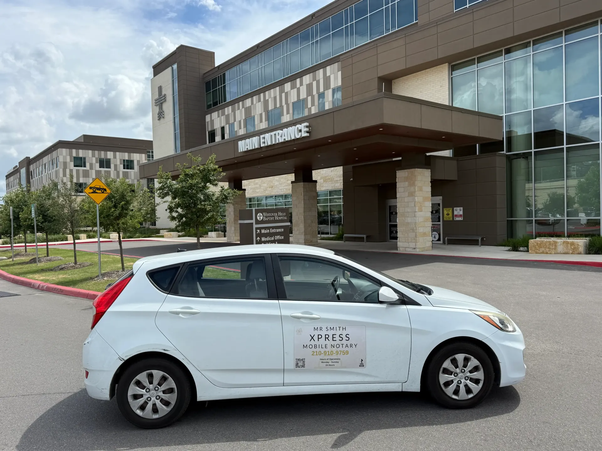 Mobile notary appointment in San Antonio, TX — Mr Smith Xpress Mobile Notary on-site signing