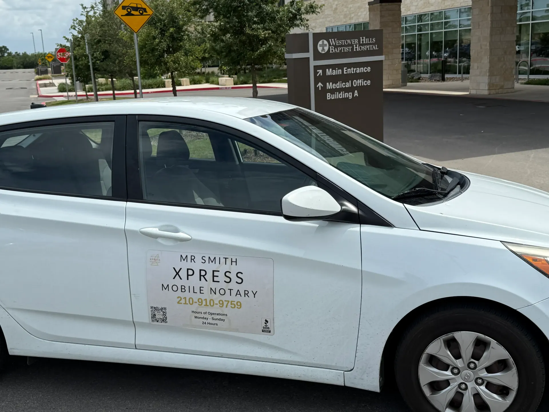 Mobile notary appointment in San Antonio, TX — Mr Smith Xpress Mobile Notary on-site signing