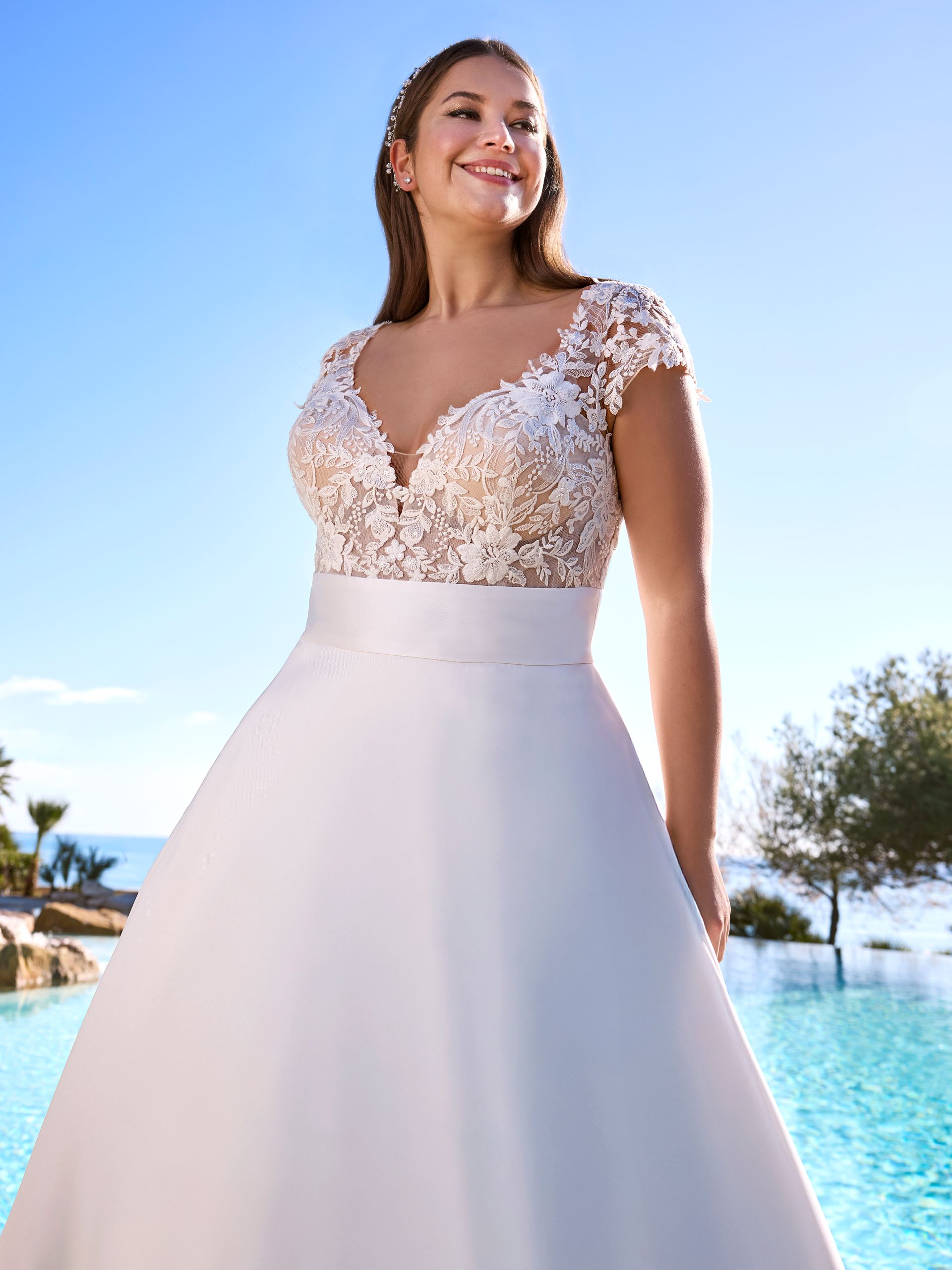 abito sposa plus size
