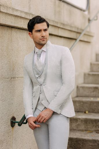 abito sposo white