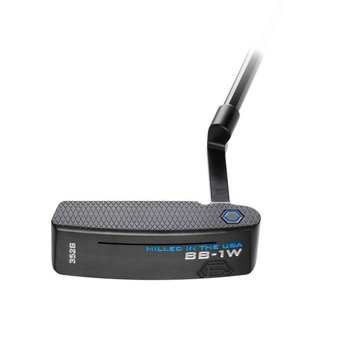 A black putter that says miles in the usa on it