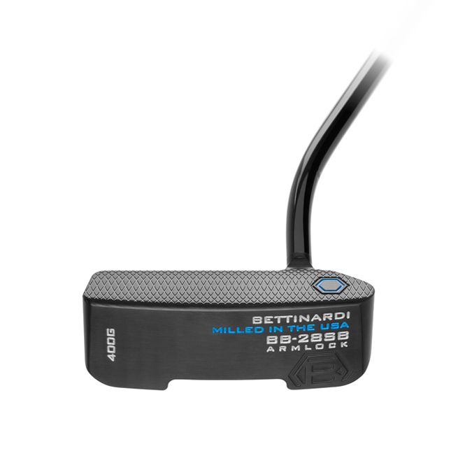 A black putter that says bettinardi milled in the usa on it