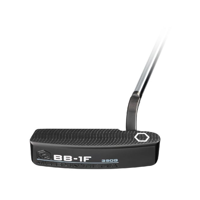 A black putter that says bb-1f on it