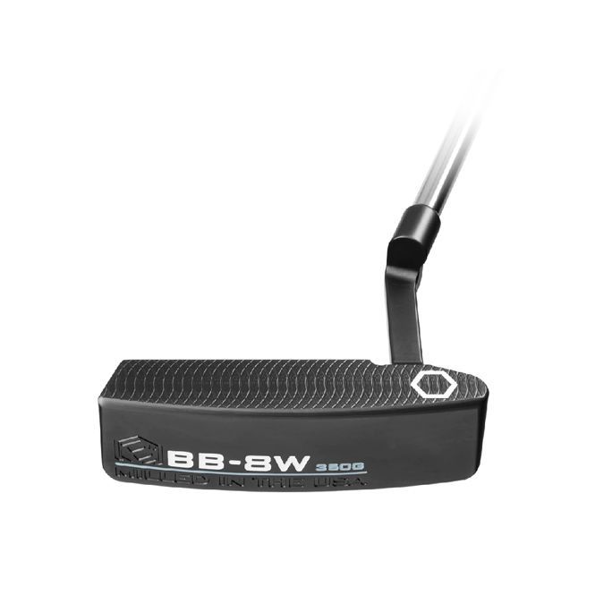 A black putter with the word bb-bw on it