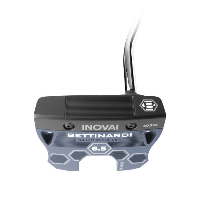 It is a putter that looks like a car engine.
