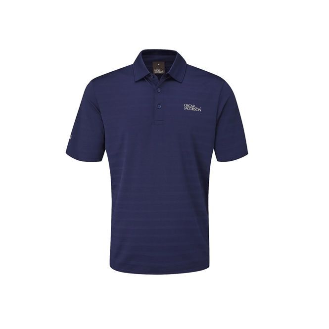 A blue polo shirt with the word wilson on it