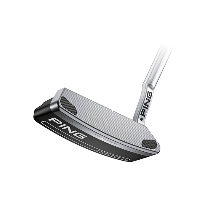 A ping putter is shown on a white background