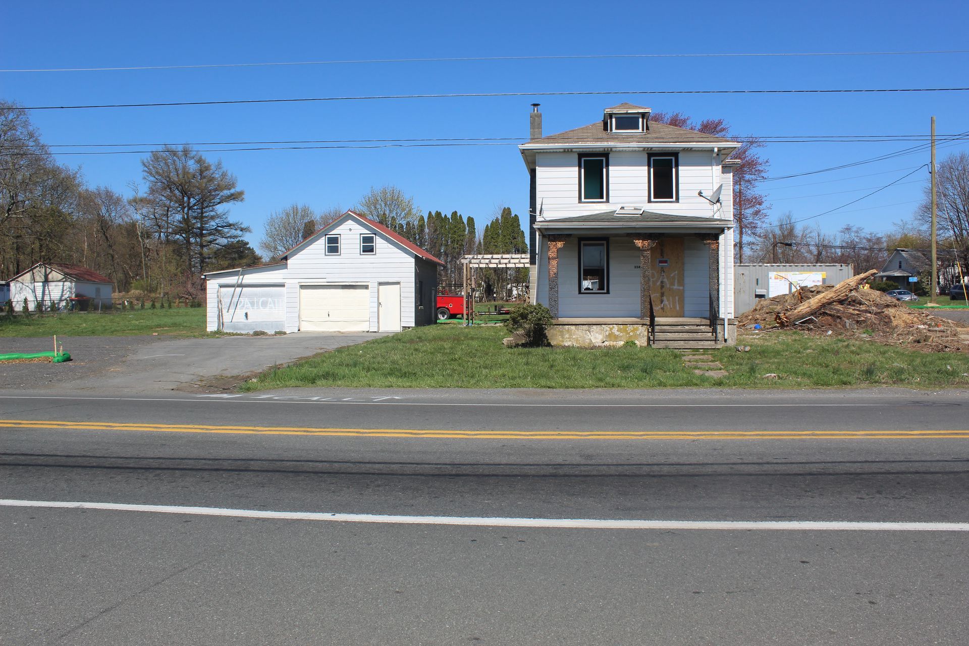 Before picture of house to be demolished