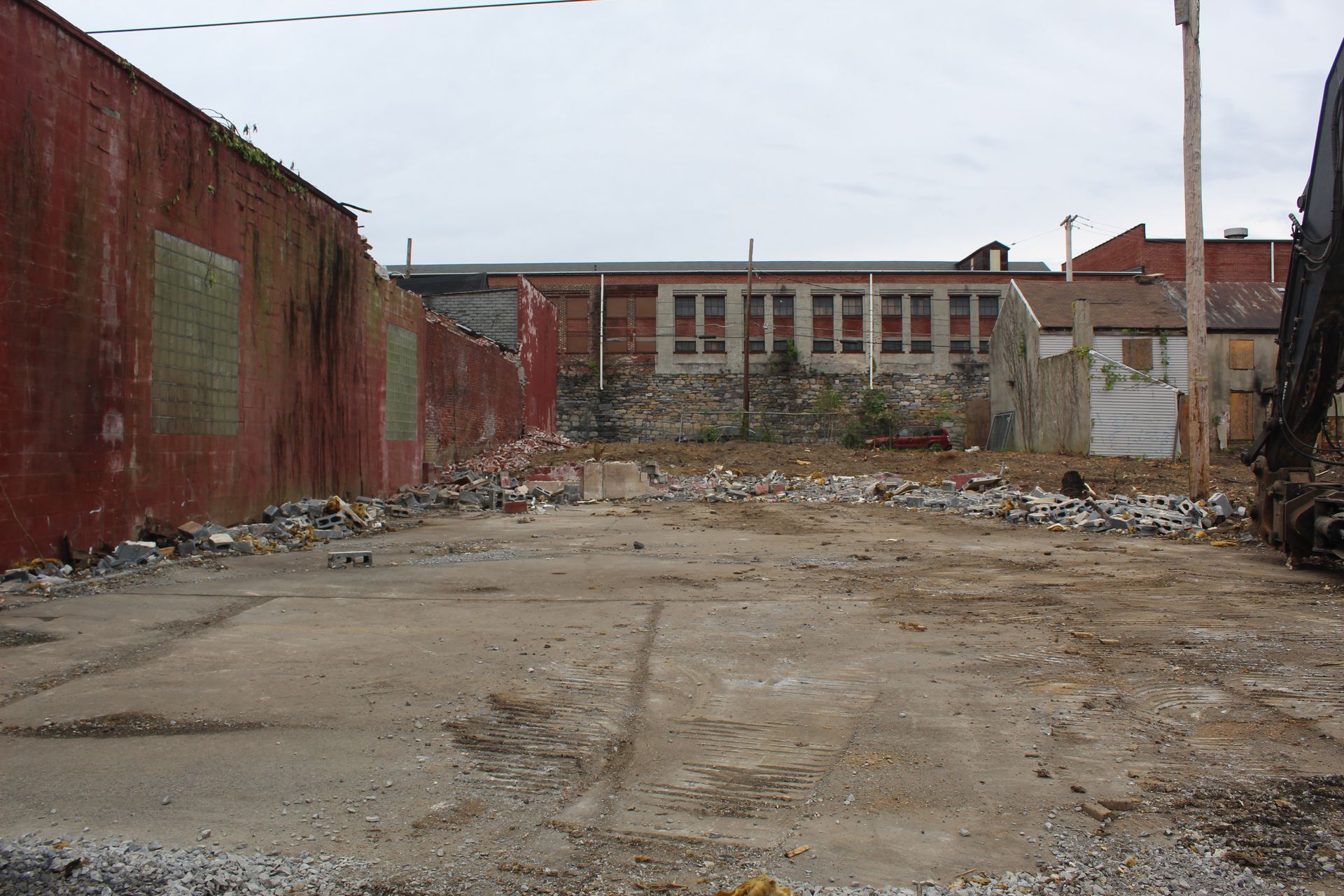 Interior demolition can begin. 