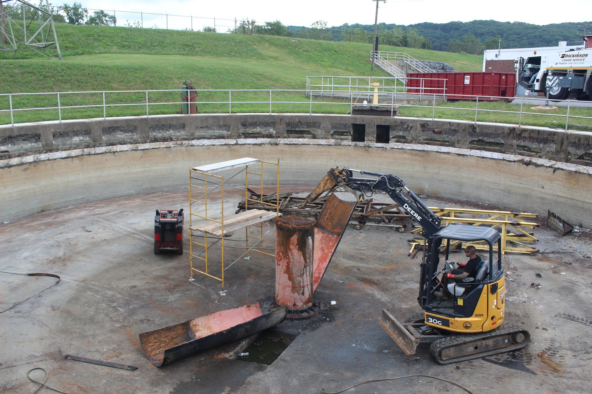 Tackling the center column;