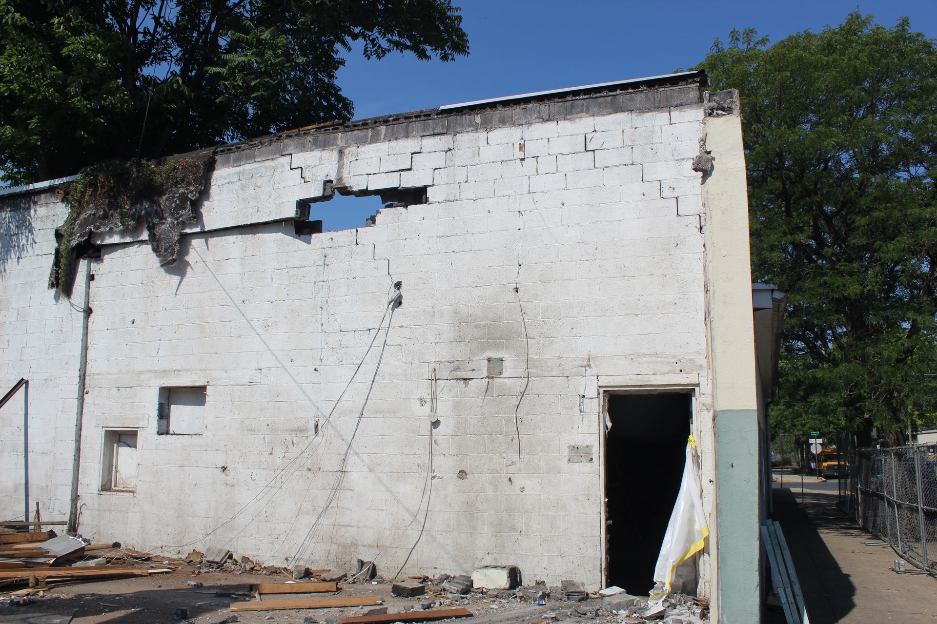 Industrial demolition 