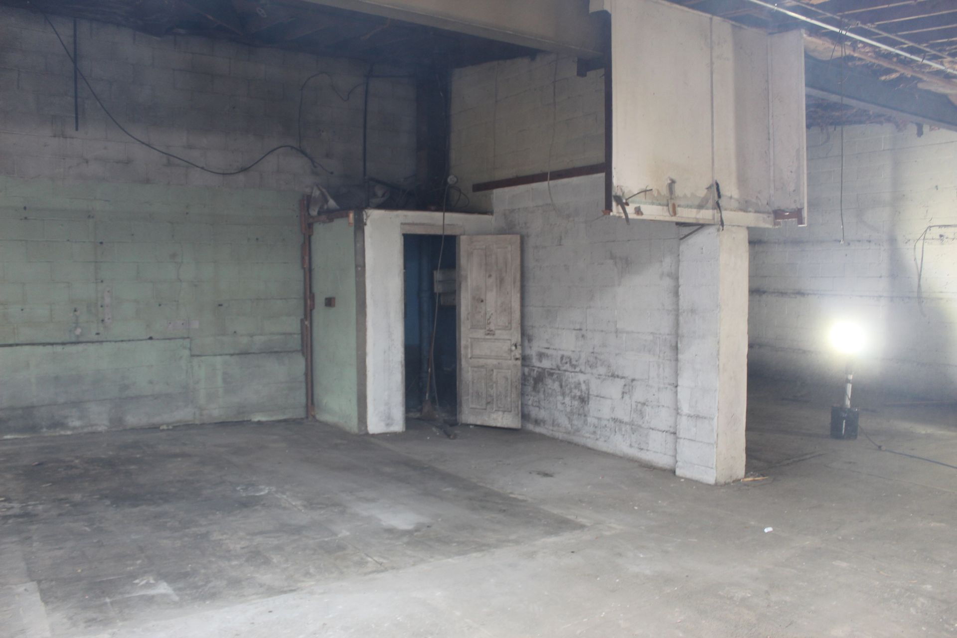 Empire Services crew has completed the interior demolition. 