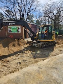 Preparing for Dynamic Compaction Caissons at
a Philadelphia, PA Golf Course