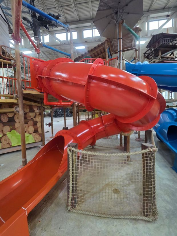 steel restoration service for water slides
