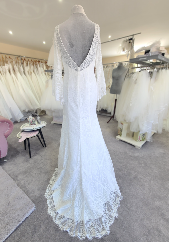 Herawhite 2211 wedding dress with overskirt Sale 
