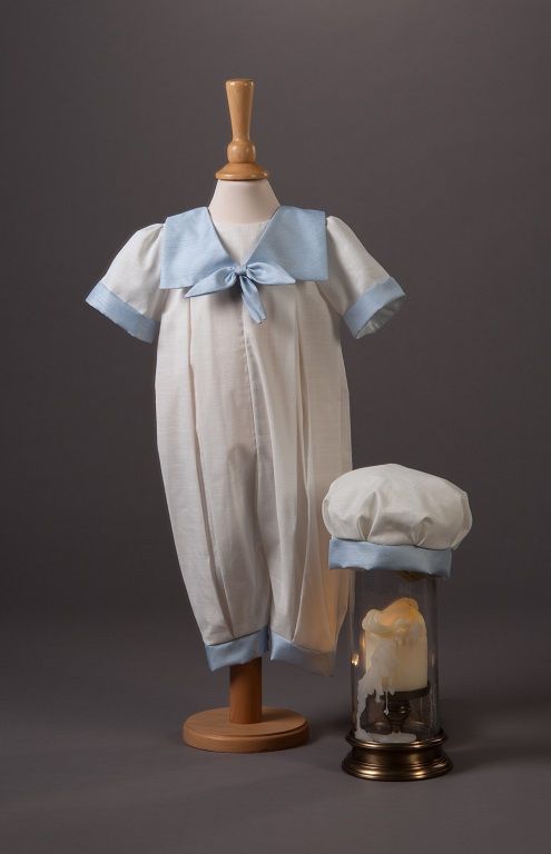 Butler Christening romper outfit boys