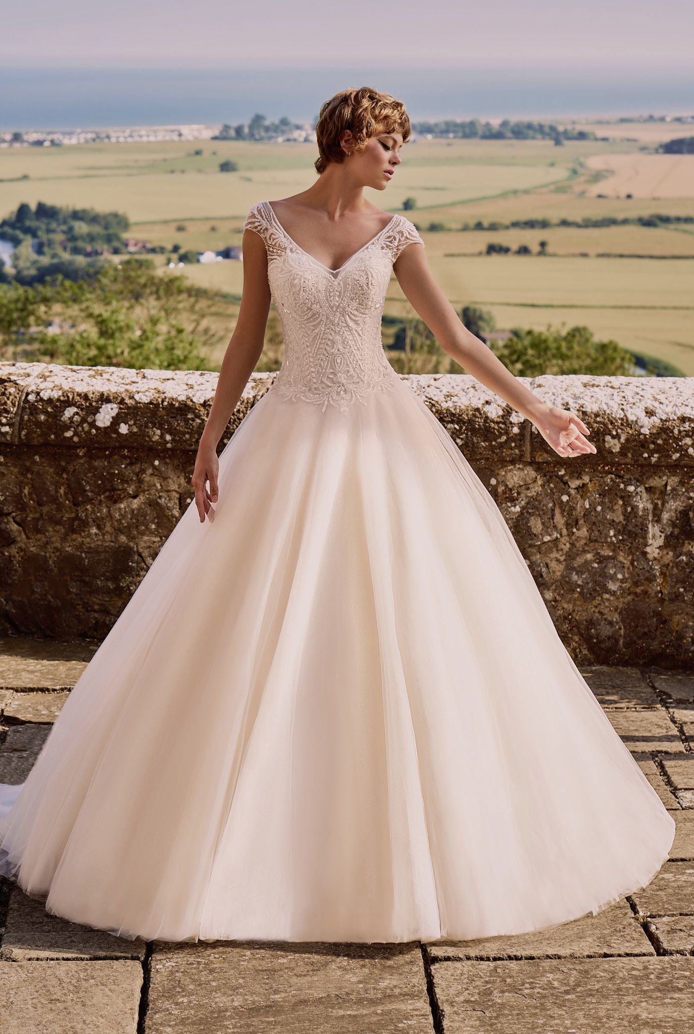 Phoenix Danielle Couture DC09 Sand Wedding dress Sale