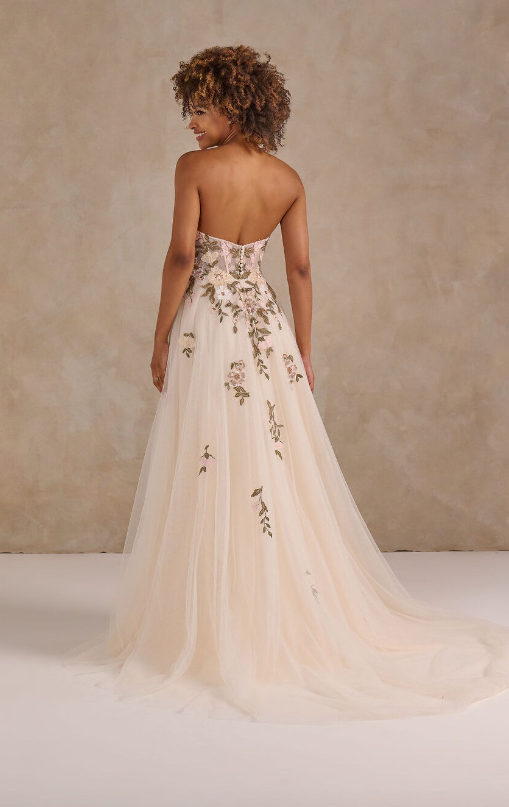 Tiffanys Bridal TM6614 floral wedding dress