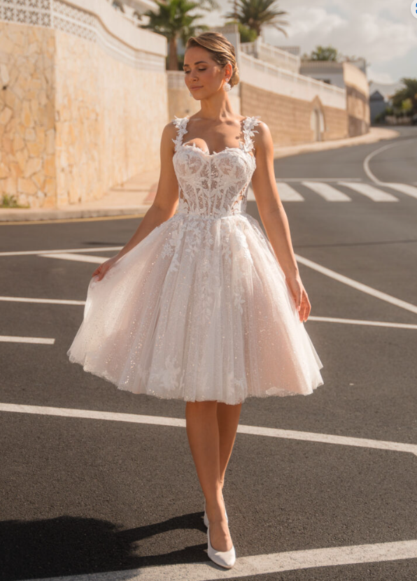 Diane Legrand Short wedding dress 82316