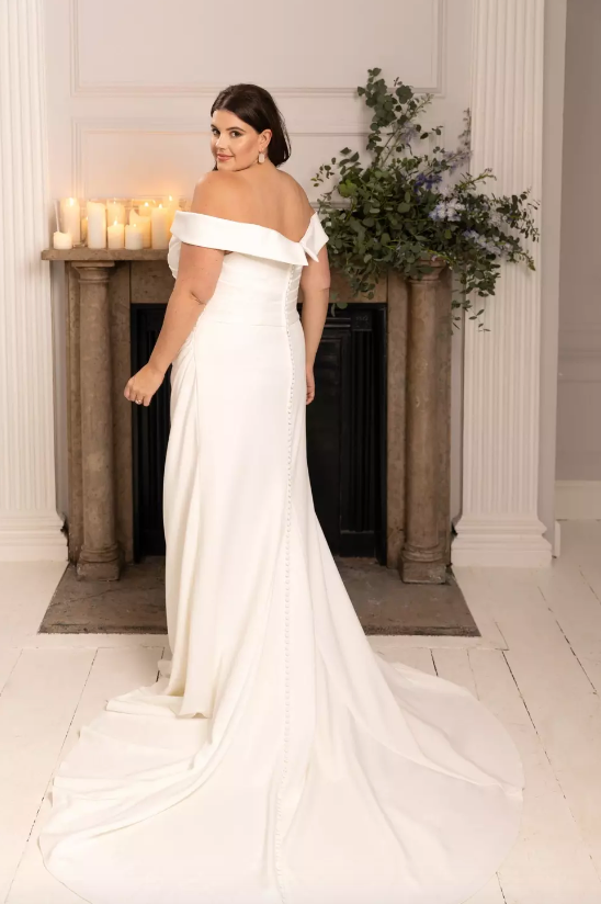 True Bride Curves TCW472 Monroe wedding dress