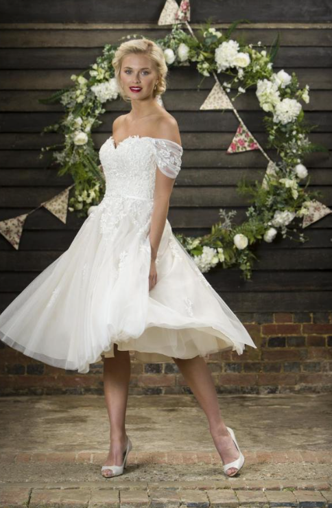 T-Length Brighton Belle Madison Wedding dress Sale