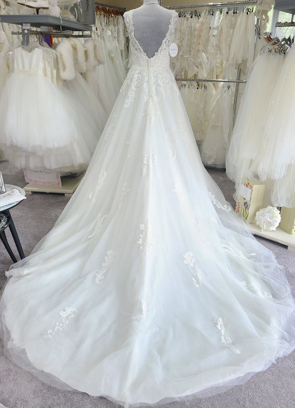 True Bride Wedding Dress Ivory W322A Sale