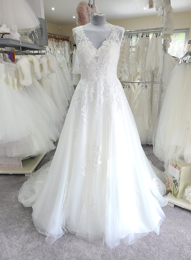 True Bride Wedding Dress Ivory W322A Sale