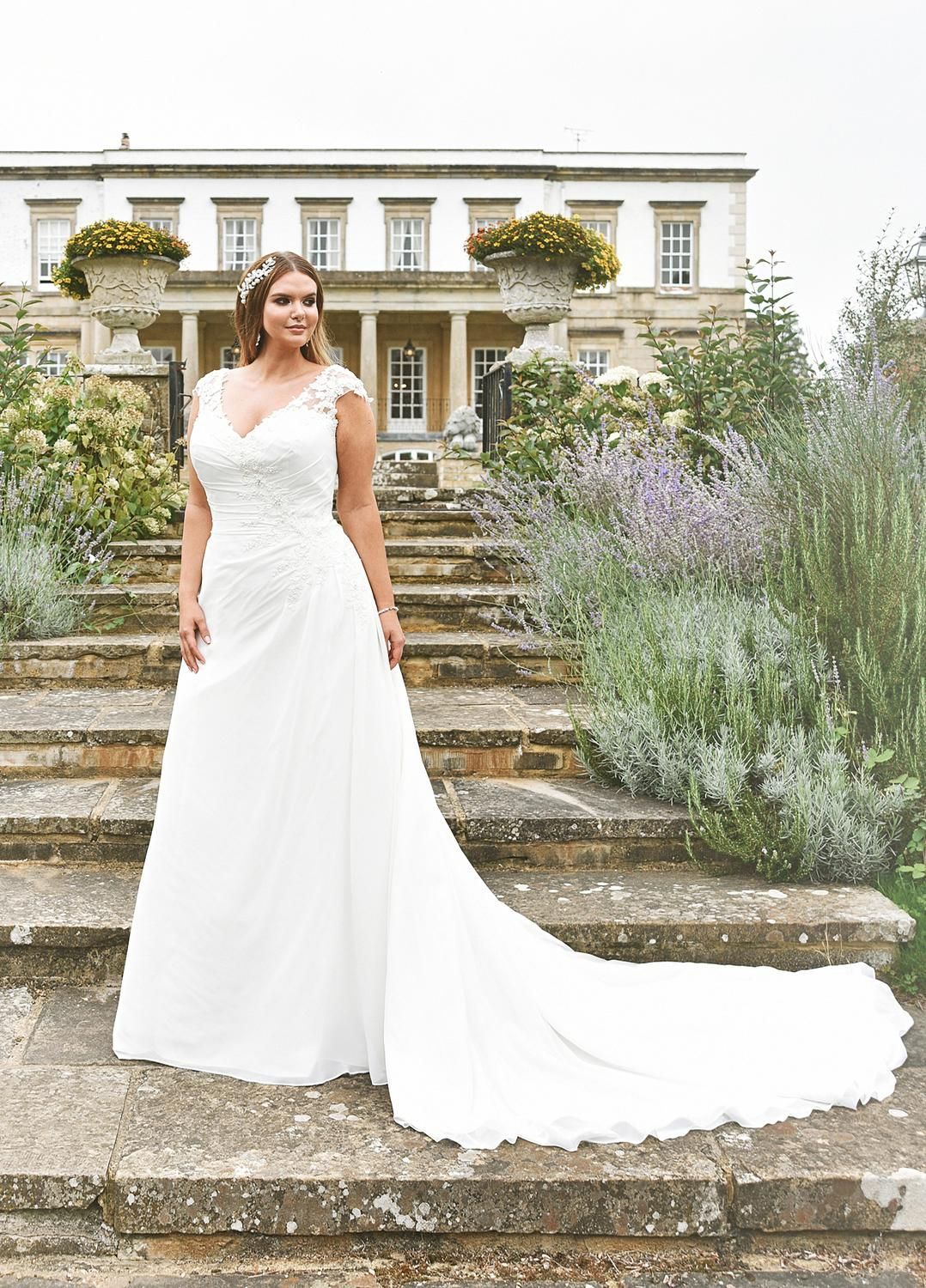 True Bride Curves TCW401 Wedding Dress 