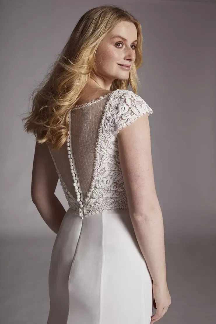 Tiffanys timeless wedding dress TM3206 Ivory sale