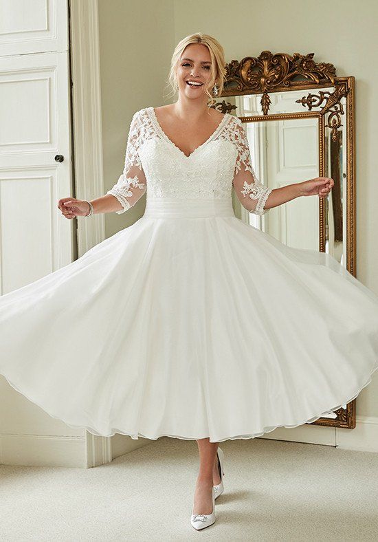 Romantica Collections Anna-Sophia Tea length wedding dress