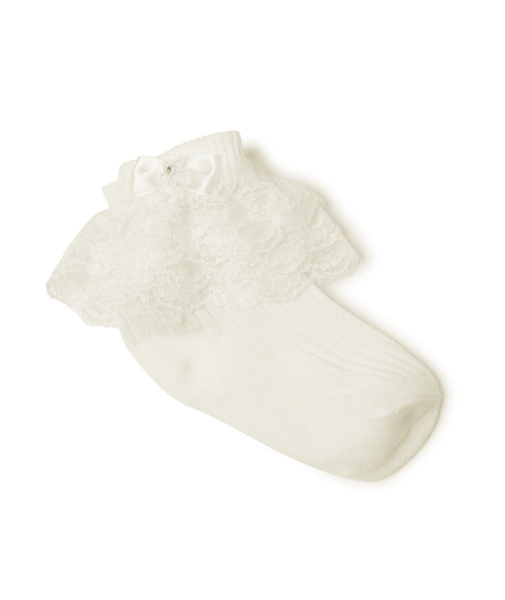 Children's frilly sock 