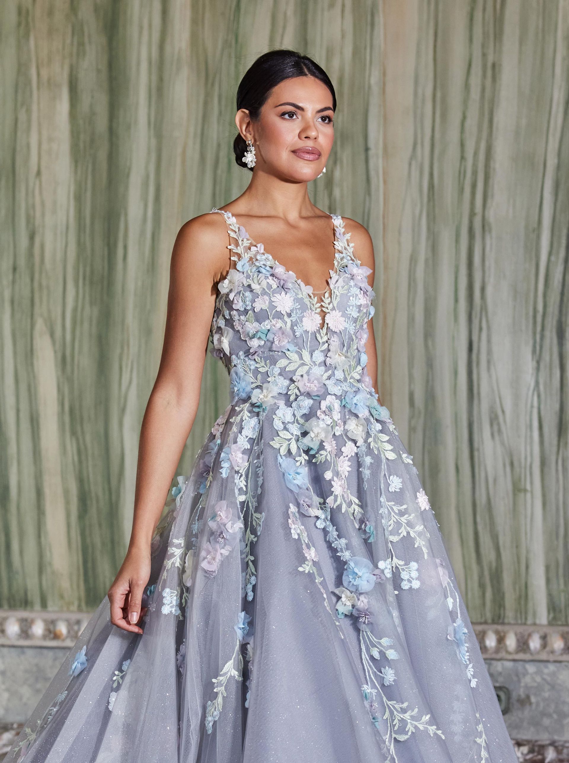 Diane Legrand Sacha Floral  Wedding dress