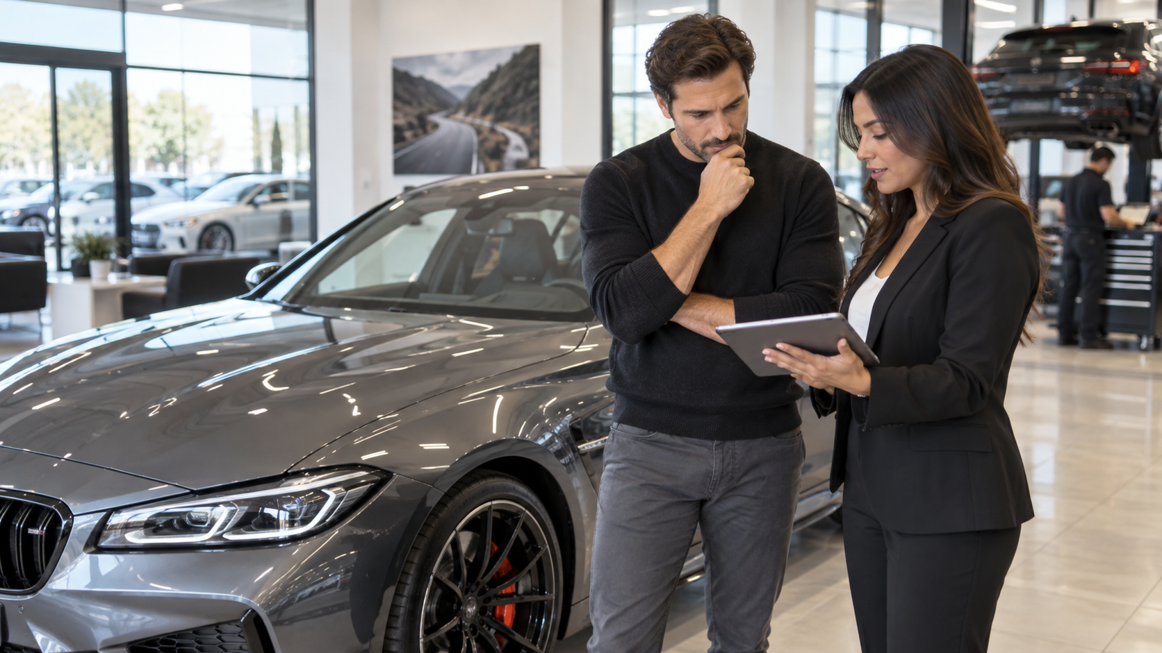 Owner reviewing coverage for a performance import