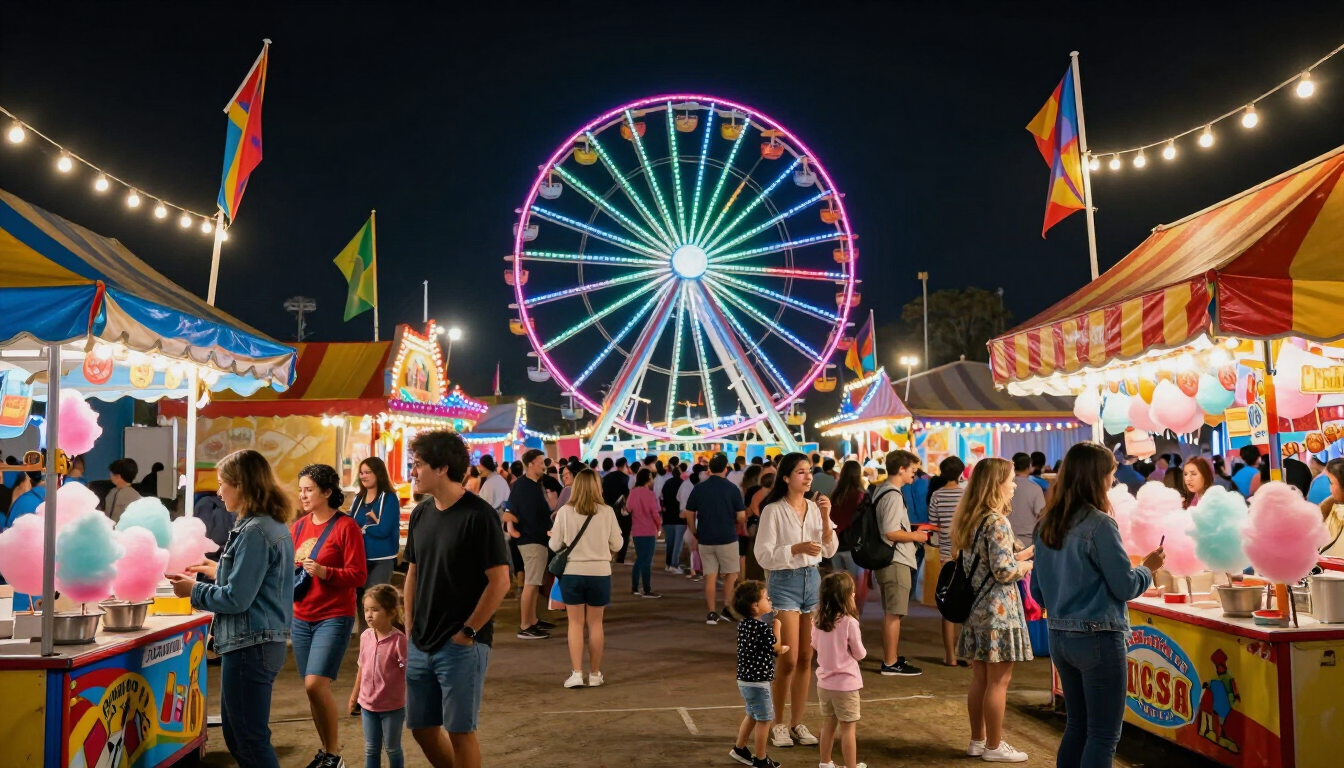 County Fair Atmosphere
