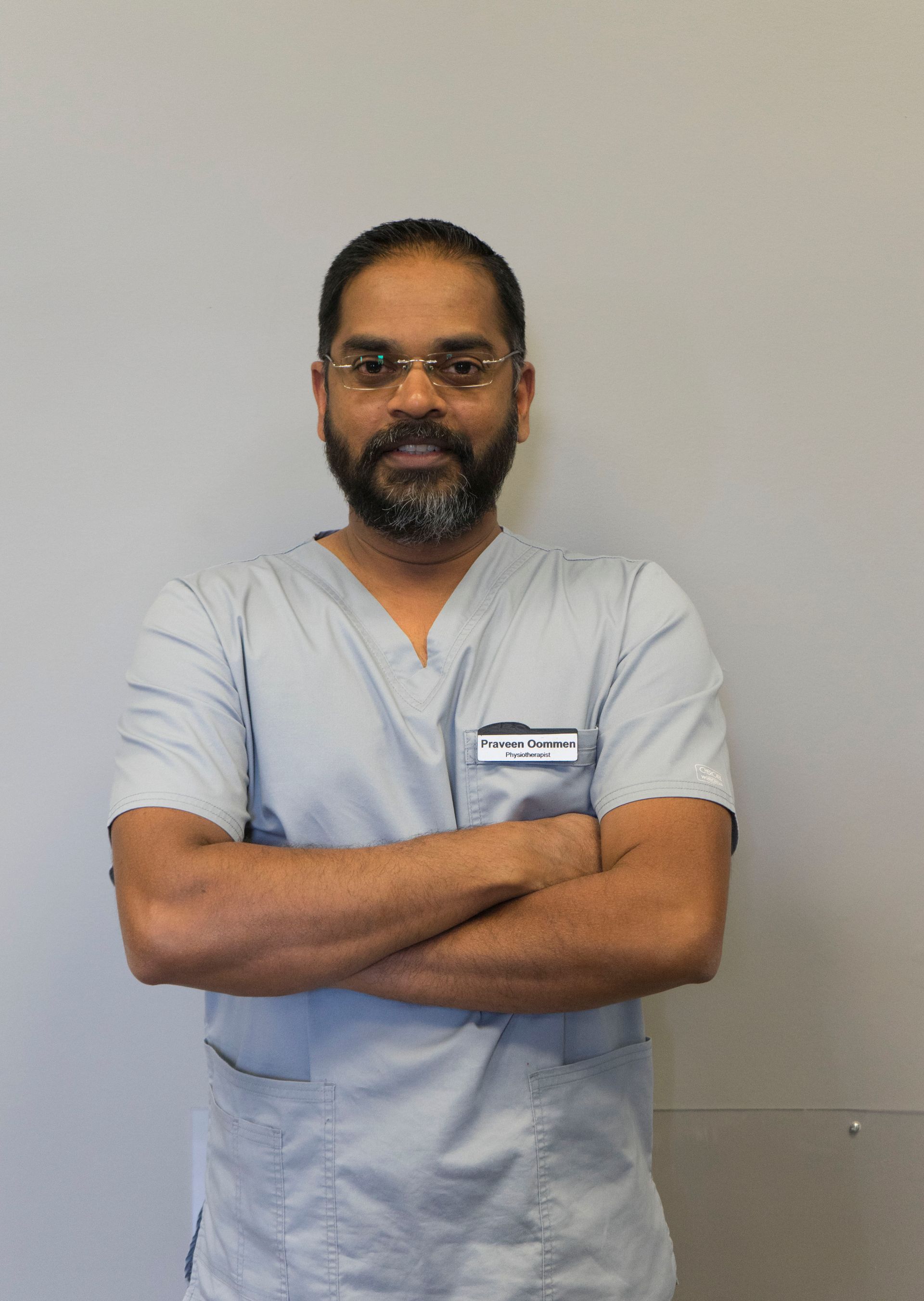 Praveen Oommen our M.P.T. Physiotherapist