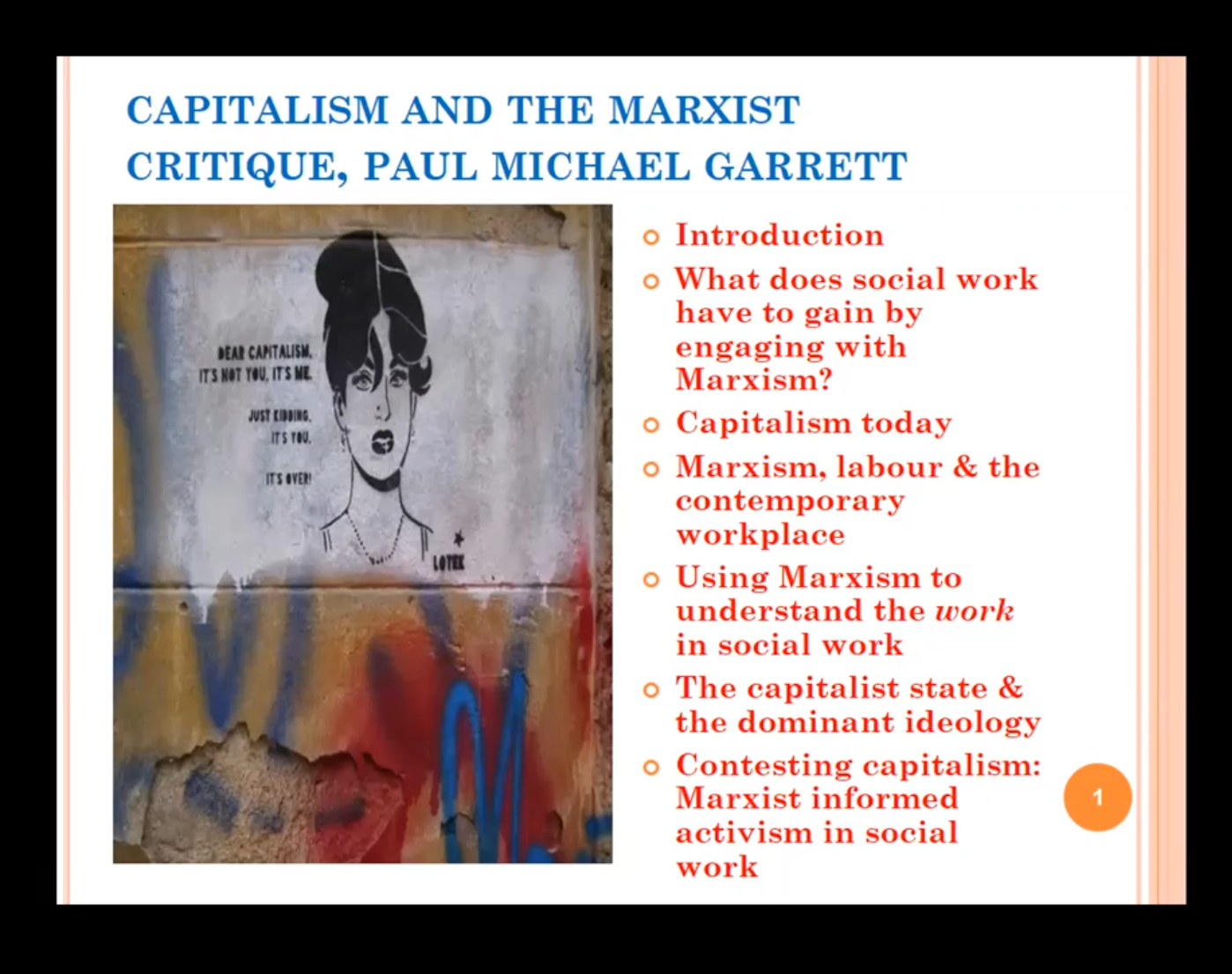 Capitalism and the Marxist Critique - video