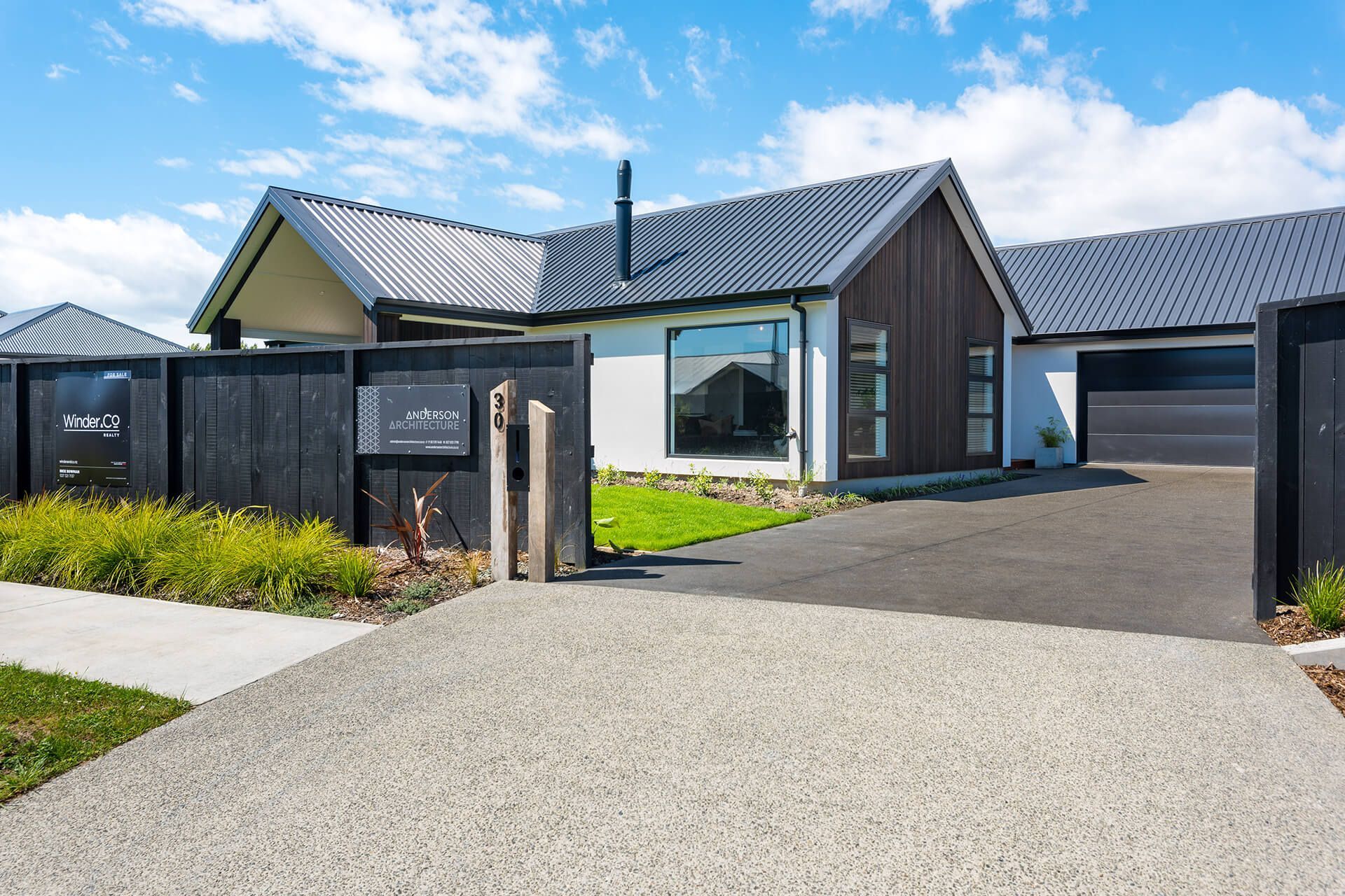 Nikau Drive House design by Anderson Architecture in Blenheim, Marlborough, New Zealand