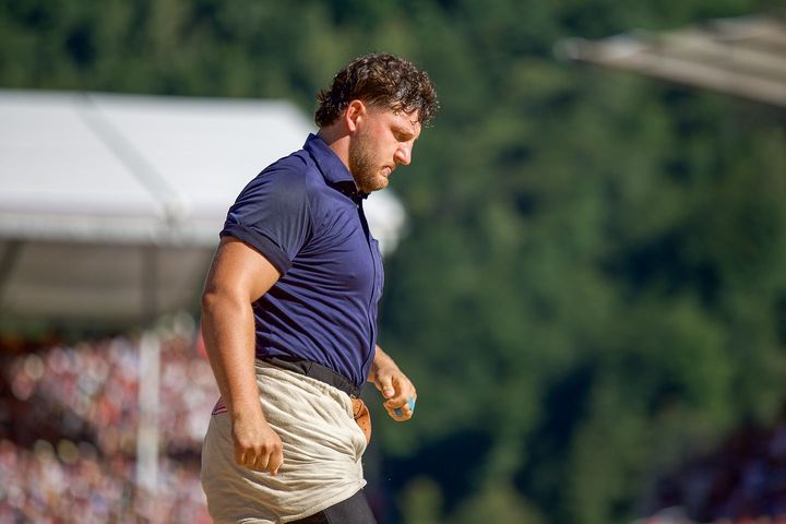 Lario Kramer im Sägemehl