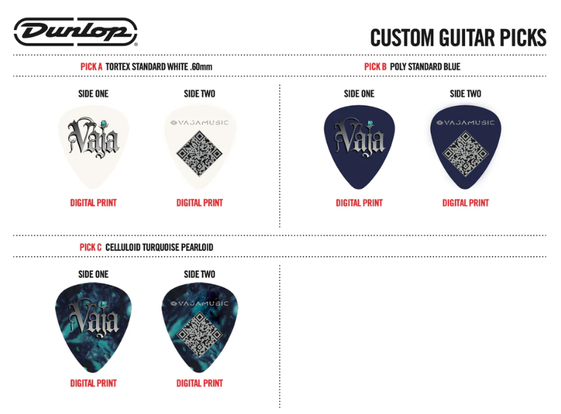 Vaja Guitar Picks by Dunlop