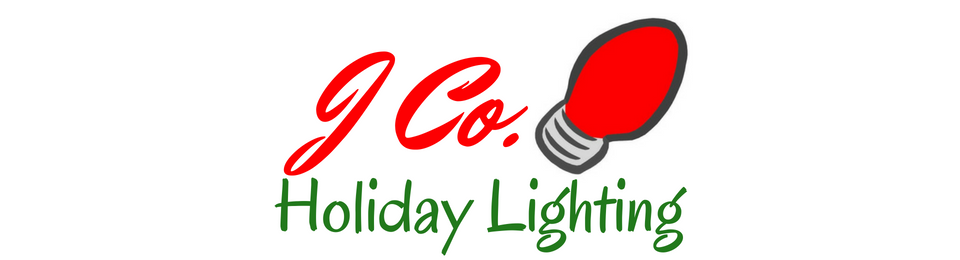 G Co. Holiday Lighting logo in red and green with a red ornament