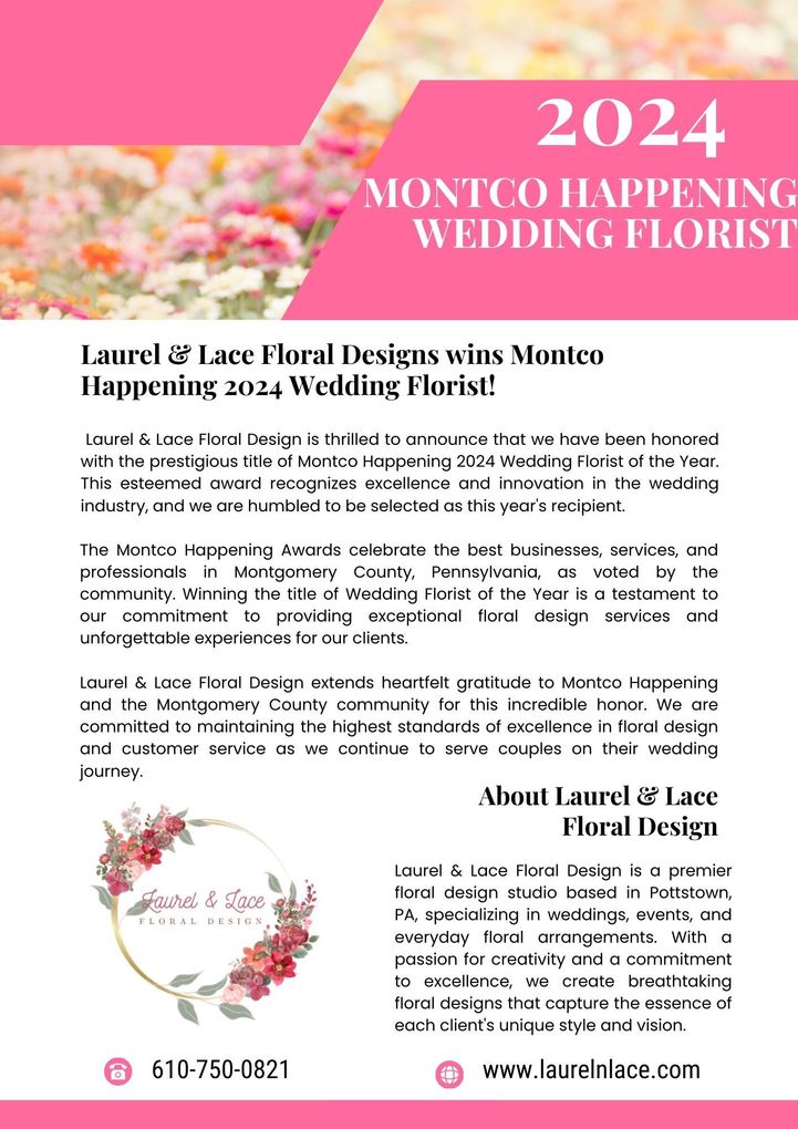 Laurel & Lace Floral Design | Pottstown, PA