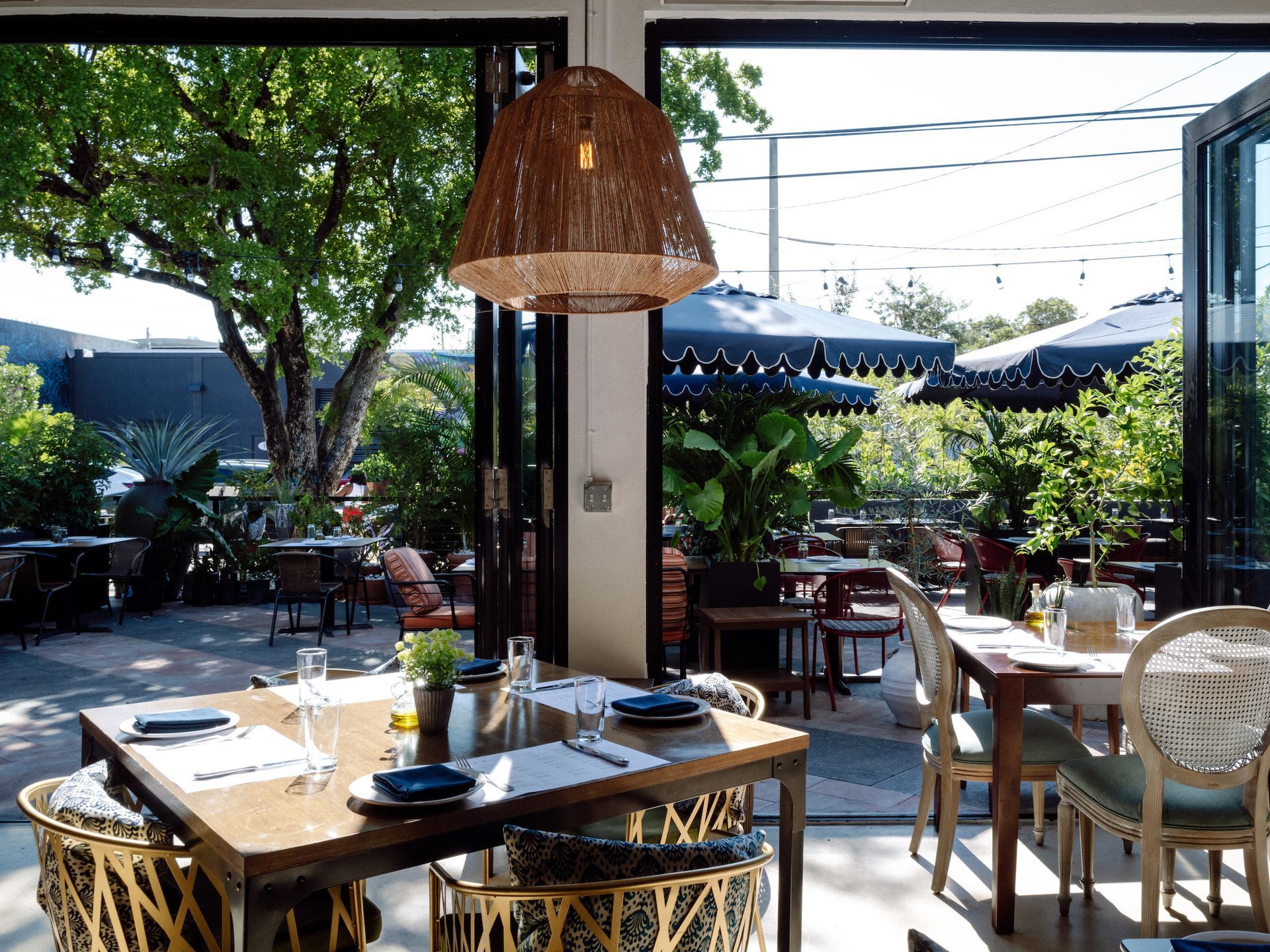 Doya patio in Wynwood