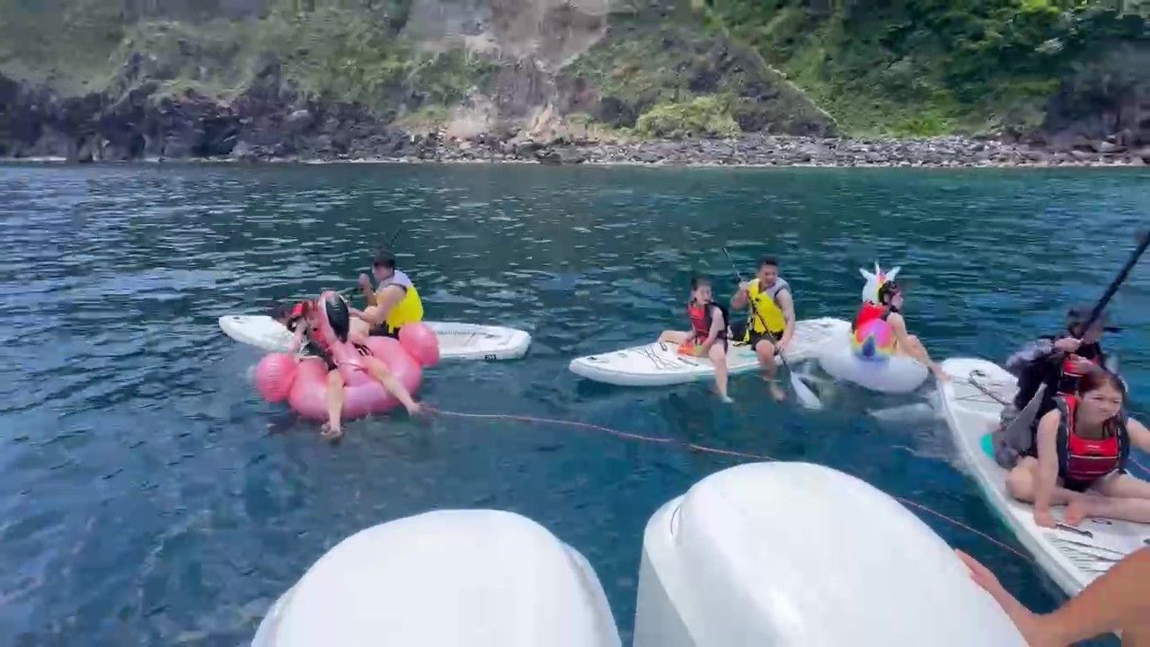 無極限自主牛奶海SUP
