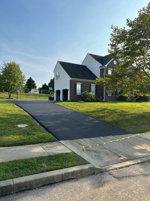 After Road Paving Construction - Downingtown, PA - Aaron’s Paving