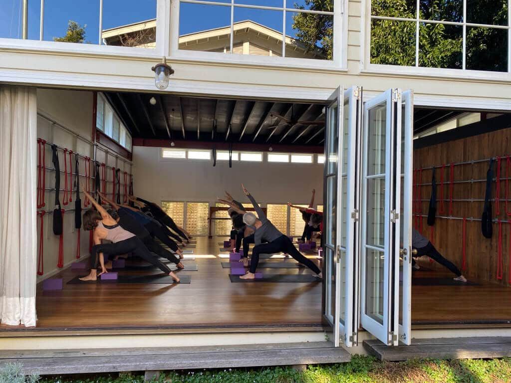 People Doing Yoga Inside Black Lotus Studios — Marrickville, Sydney — Black Lotus Yoga